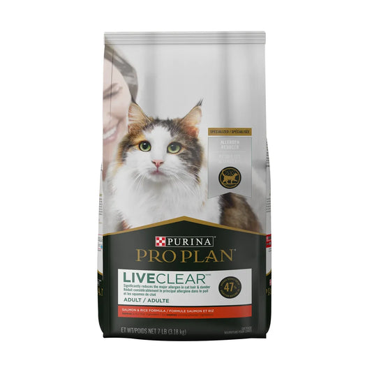 Purina Pro Plan gato adulto liveclear salmón y arroz