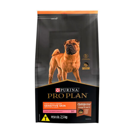 Purina Pro Plan perro adulto sensitive skin raza mediana y grande