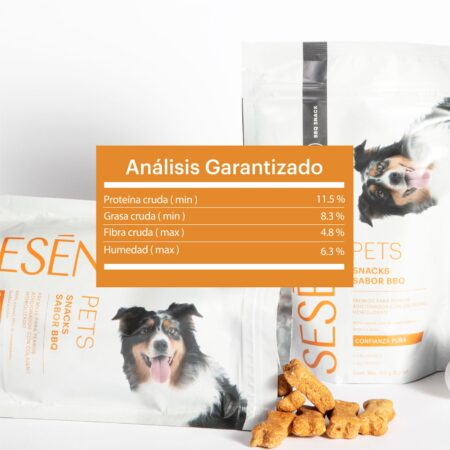 Sesen snacks para perro sabor BBQ - Imagen 2